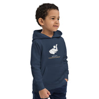 Sweat à capuche bleu marine