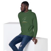 Sweat à Capuche Unisexe vert