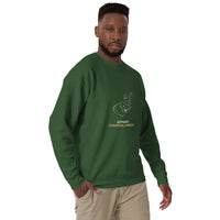 Sweatshirt premium vert