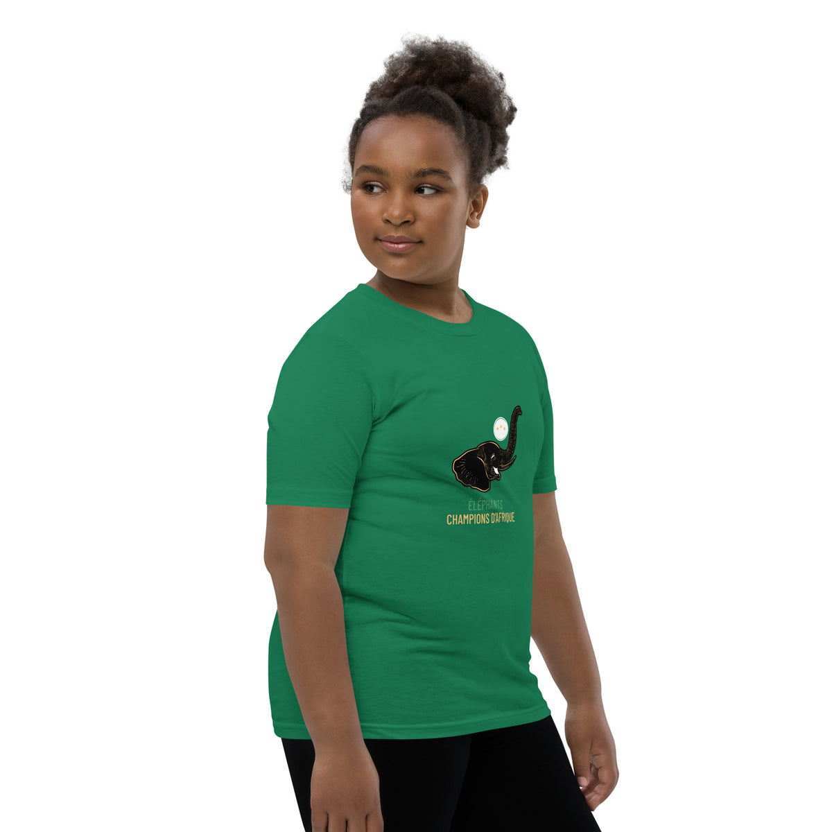 T-shirt à manches courtes unisexe vert